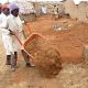 Spreading new soil in Nigera - environmental health